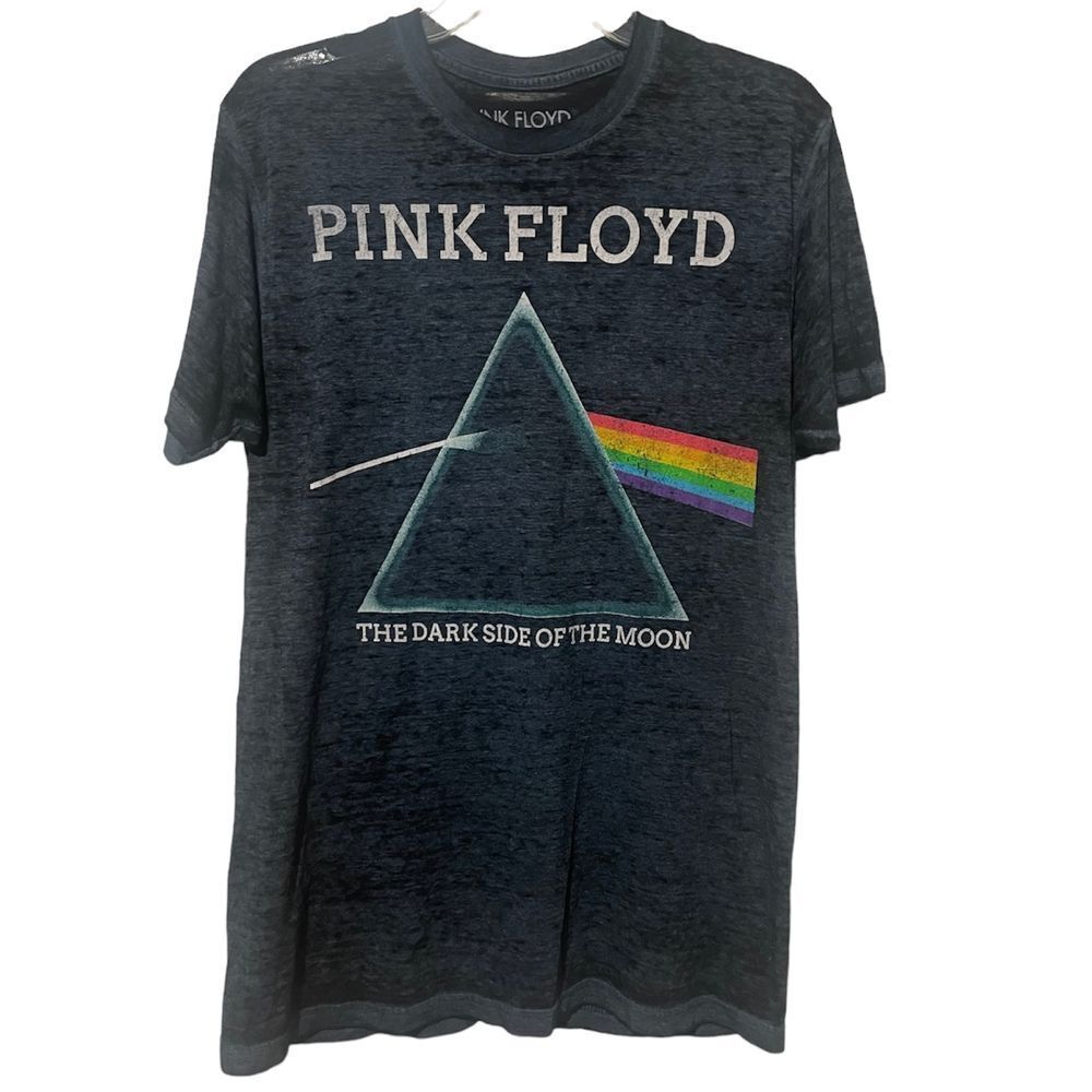 Pink Floyd Dark side of theheathered black cotton 2014 t-shirt medium moon‎